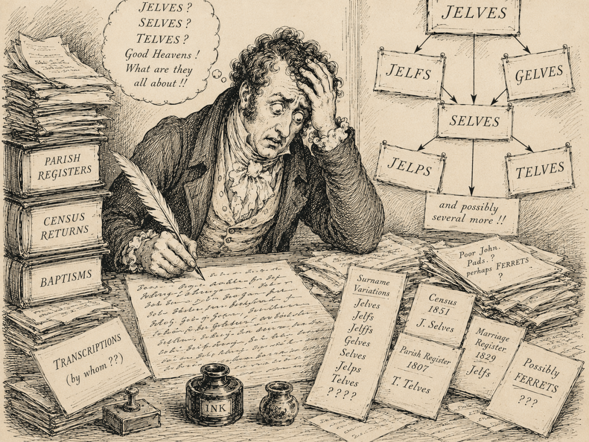 The Curious Chaos of Surname Spellings: How to Crack the Code Without Losing Your&nbsp;Mind