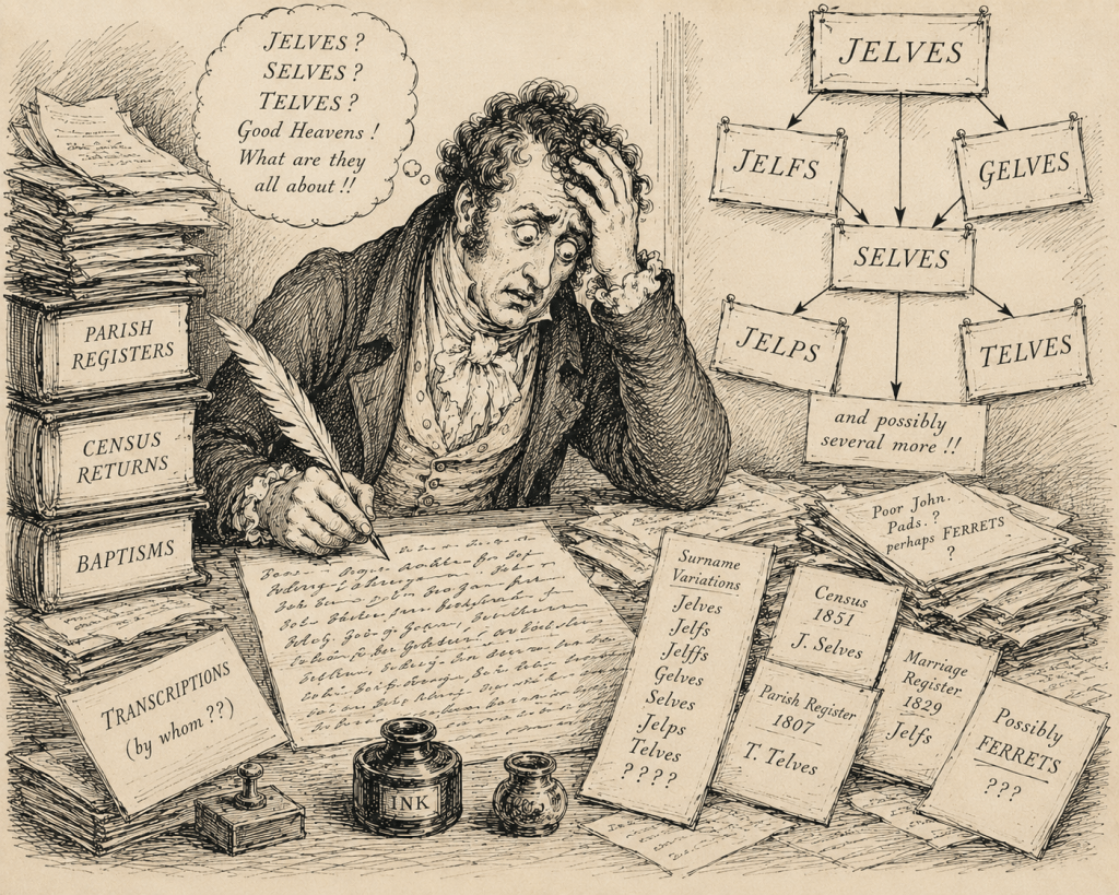 The Curious Chaos of Surname Spellings: How to Crack the Code Without Losing Your&nbsp;Mind