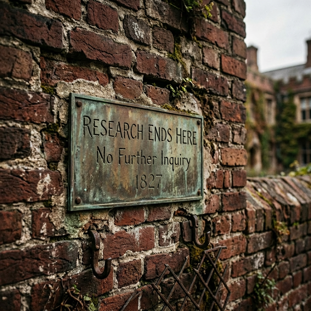 A Most Perplexing Silence: Navigating Dead Ends in Family History