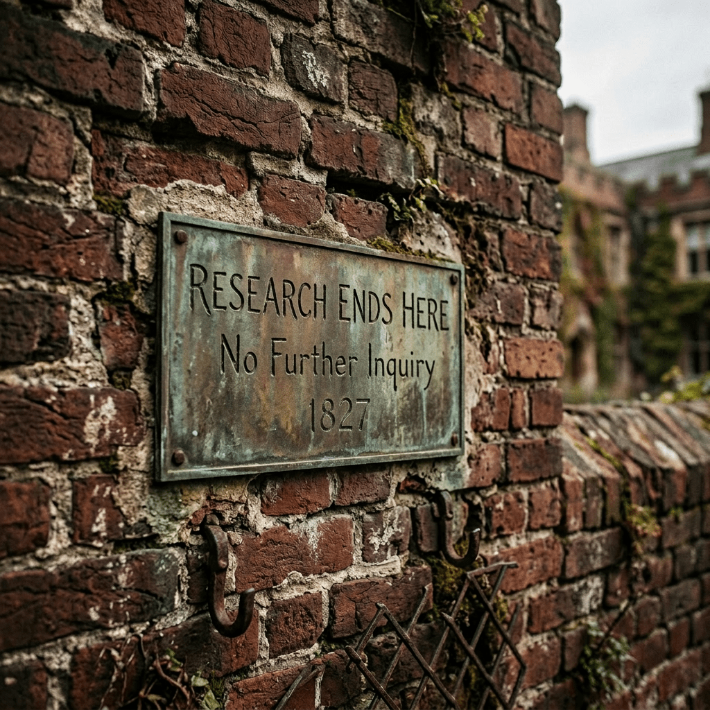 A Most Perplexing Silence: Navigating Dead Ends in Family History